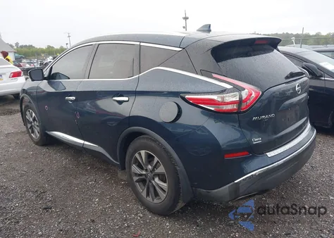 2017 Nissan Murano Sl from USA, damaged, VIN 5N1AZ2MH3HN153245